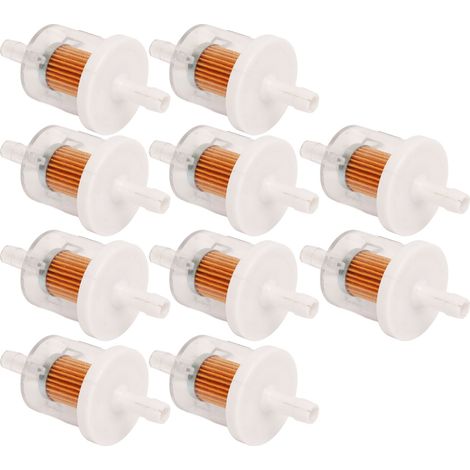 Lot de 10 filtres à carburant en ligne pour tondeuse à gazon, référence 49019 7001, compatibles avec les modèles FX481V, FX541V, FX600V, FX651V, FX691V, FX730V, FX751V et FX801V. (1/5)