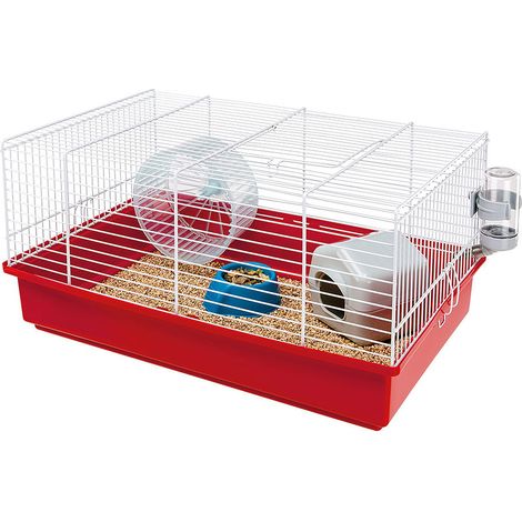 Ferplast CRICETI 9 Gabbia di piccole dimensioni per criceti. Variante SINGLEPACK - Misure: 46 x 29.5 x h 23 cm - (1/2)