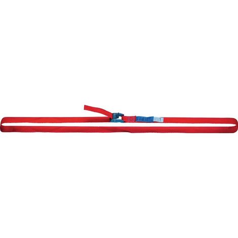 Correa de amarre din en 12195-2 longitud 3 m de ancho 25 mm con cierre de ajuste LC U 250 Dan 2 habitaciones/set