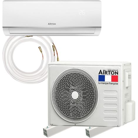 Pack Climatiseur réversible AIRTON - Prêt à poser - 5270W - Readyclim 4M - Support Sol - 409732SS