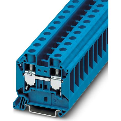 Connettore a 2 fili per guida DIN 1,5-25 mm² blu UT 16 BU 3044209
