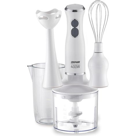 Zephir FRULLATORE AD IMMERSIONE MULTIFUNZIONE 3 IN 1 ZHC86 400 W