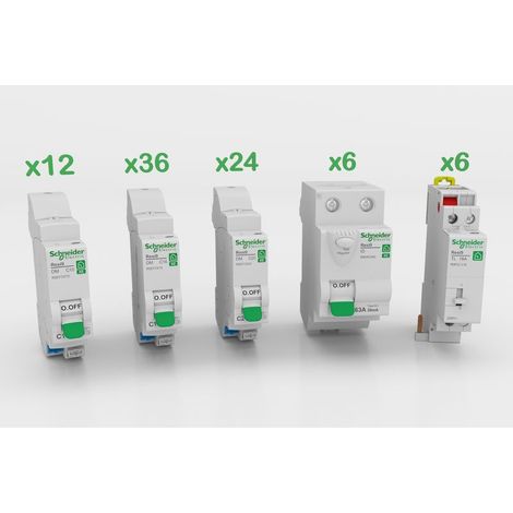 Boite de regroupement de produits Resi9 pour complément des TAMC référencés (R9HBOXPRO)