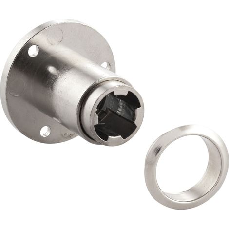 HEKNA Zylinder Klappenschloss 2102 ø19 mm, Länge 27mm, Zinkdruckguss vernickelt (1/3)