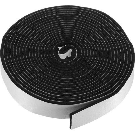 Joint d'Étanchéité pour Fumoir 20Ft 1" x 1/8" Joint d'Étanchéité pour Gril pour Fumoir BBQ Ruban d'Étanchéité Auto-Adhésif pour Fumoir BBQ en Feutre pour Fumoirs Couvercle de BBQ (1/5)