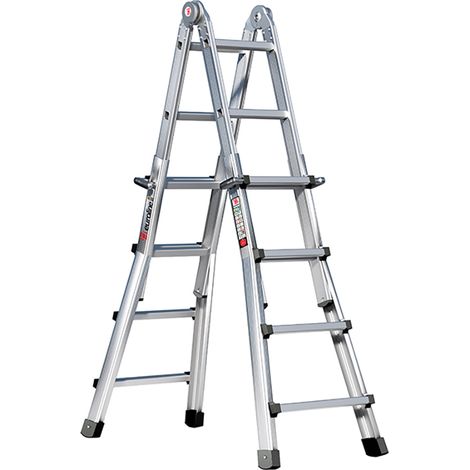 Euroline Premium 31601 Vario-Klappleiter 4x4 Sprossen (1/4)