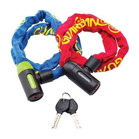 CADENA ANTIRROBO 6 mm x 90 cm PARA BICICLETA Y MOTO
