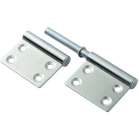 5 Pieces Stainless Steel Door Hinges Removable Hinges Folding Furniture Hinges (1/5)