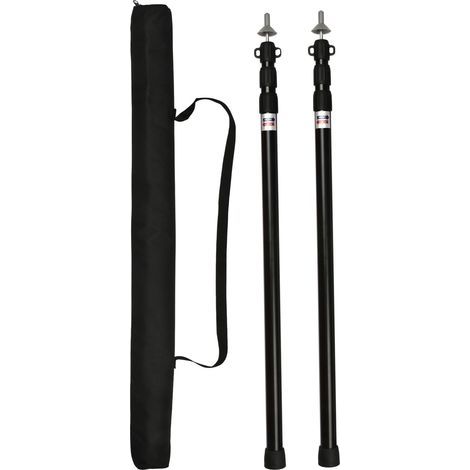 Mât de tente de camping, 230 cm, en alliage d'aluminium épais, tiges de support de tente, abri de plage, auvent, abri de camping, randonnée (1/5)