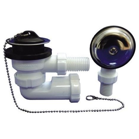Valvula Fontanero Bañera Ø70-1 1/2" Hor Pvc T-63C Hidrot
