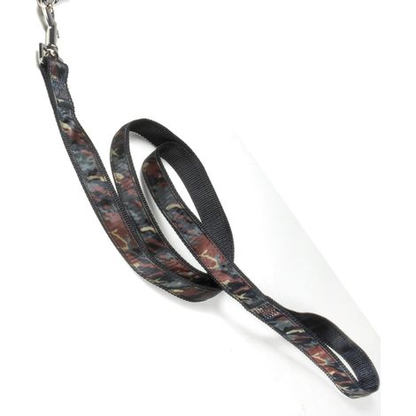 120 x 1,5 cm Guinzaglio: Guinzaglio in nylon camouflage con moschettone in metallo per cani