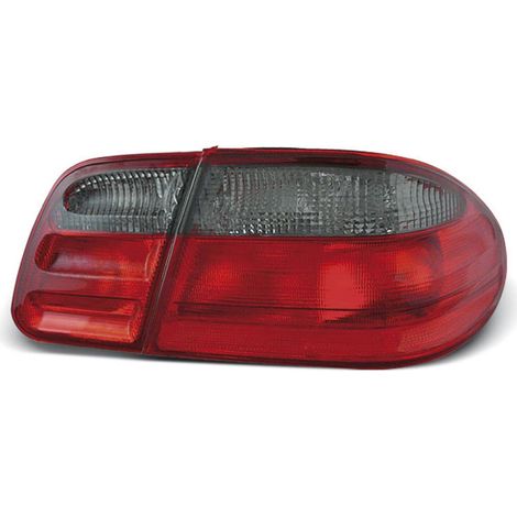Paire de feux arriere pour Mercedes classe E W210 95-02 rouge fume-27336041 (1/2)