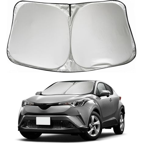 Windschutzscheiben-Sonnenschutz für Toyota Aygo X 2022-2025, faltbar, UV-Schutz (1/5)
