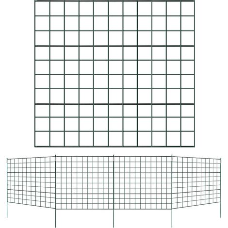 SWANEW Kit recinzione per laghetto Kit recinzione per laghetto Kit recinzione per giardino dritta (1/5)