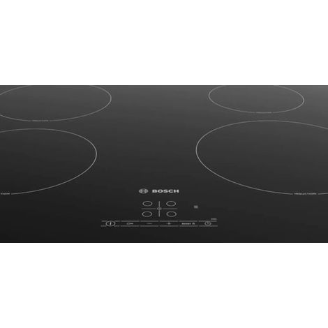 Bosch – Plaque induction 4 foyers 59.2cm 4600W avec booster – PUE61RBB5E
