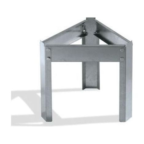Supporto in lamiera inox per maturatore 50 kg