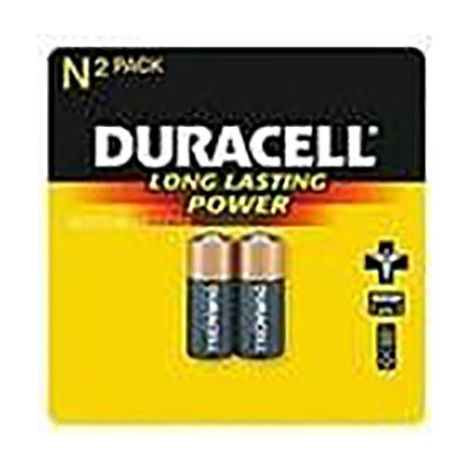 Lot de 2 piles Duracell N MN9100/E90/LR1 1,5 V - Idéales pour les appareils médicaux