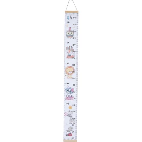 Adorable Sticker Mural pour Mesurer la Taille - Décoration Chambre Enfant, Jouet Éducatif 4 (1/5)