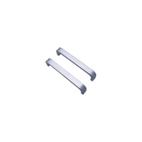 2x Qrity Küchenschrankgriffe, Schrank- und Schubladengriffe, Schlafzimmermöbelgriffe, 96 mm Lochabstand, Aluminium, mit Schrauben - Crezuo