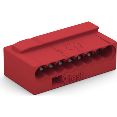 Connettore a 8 fili per scatole di installazione micro 243-808 /50 pz./ (1/3)