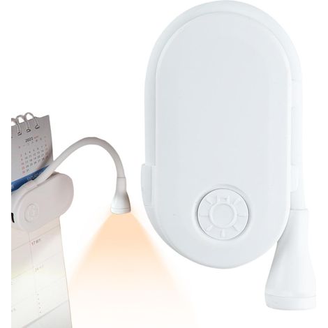 Petite lampe de lecture à clipser – LED couleur changeante (1/5)