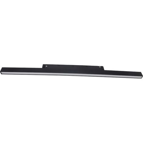 Luminaire sur rail magnétique linéaire noir 60 cm CCT LED 20 W 48 V Milagro (1/5)