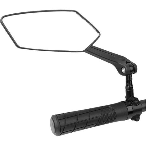 Retroviseur velo - Rétroviseur vélo électrique - Rétroviseur trottinette électrique - En Verre et Pliable - Pour guidon 20 à 24 mm (1/5)