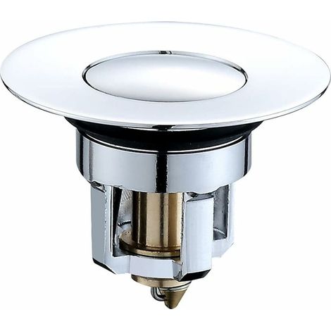Grille de bonde en acier inoxydable, forme universelle, pour l'entretien des lavabos et baignoires de salle de bain.-AquaForge (1/5)