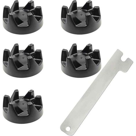 Conjunto de embrague de goma de 5 piezas, herramienta de desmontaje incluida, para batidora KitchenAid 9704230, pieza de repuesto (1/5)