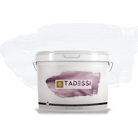 TADESSI Color Vista Wandfarbe Weiß - Matte Dispersionsfarbe - Innenfarbe für Wand und Decke (1/5)