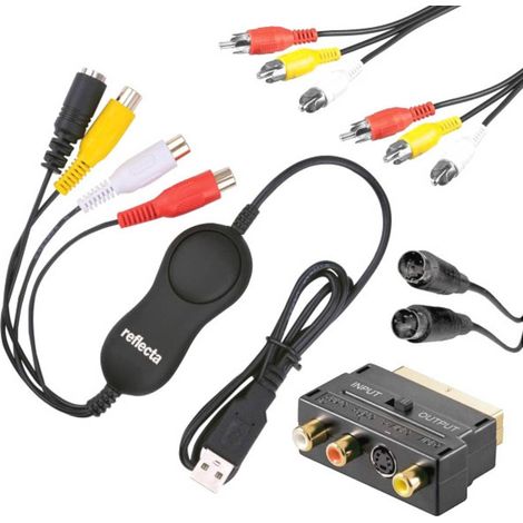 Reflecta Video Capture Set USB Video Grabber incl. software di editing video (1/2)