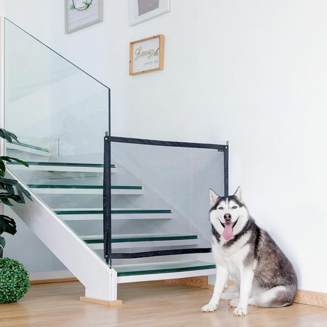 Innovagoods Petinu Rete di sicurezza Nera per cani