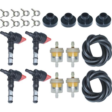 Shut Off Valve Kit, For Briggs & S 5250 Watt Generator Or Generac For Craftsman For Snapper Troy-Bilt 3250 3500 3550 For Kohler 25 462 03S, 25-462-03-S For Oregon 07-407 Rotary 13116 (1/5)