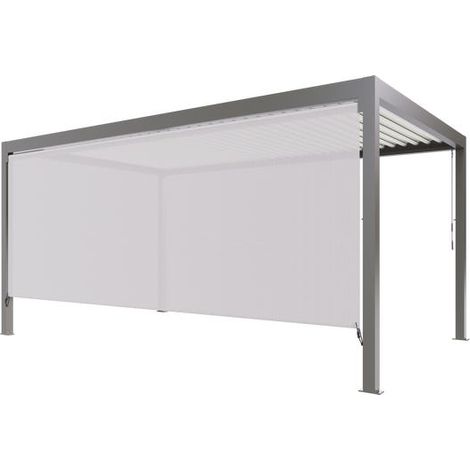 Store Façade Non Guidé Gris 5m Pour Pergola Bioclimatique S et SV ORIAL Made in France (1/5)