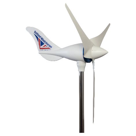 Eolienne Rutland 1200 marine 12V – Puissance 290W à 21,5 nœuds – Pales thermomoulées silencieuses – Régulateur hybride MPPT