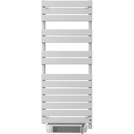DeLonghi COBALTO Elektro-Handtuchheizkörper E-Flow 500W, 500W, 230V, IP24, Stahl, Weiß (1/3)