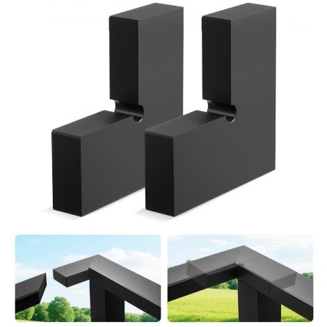 Connecteur d'Angle pour Garde Corps à Câble - Lot de 2 (1/5)