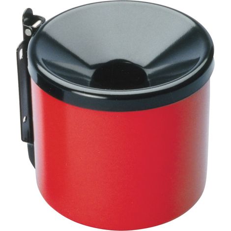 Posacenere da parete autoestinguente per uso interno ed esterno, diametro 9 cm