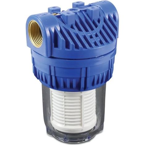 Filtro de Agua Potable 5", 1" Rosca, 8 bar, 60 Micras