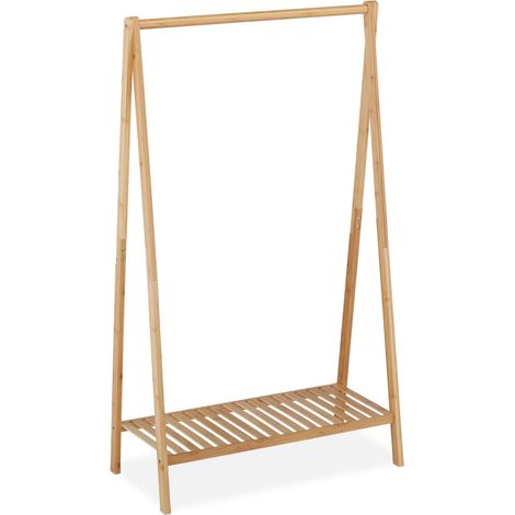 AppendIABiti di design aperto per camera da letto corridoio 67 x 40 x 36 cm con grande capacità di stoccaggio in bambù naturale 130011318