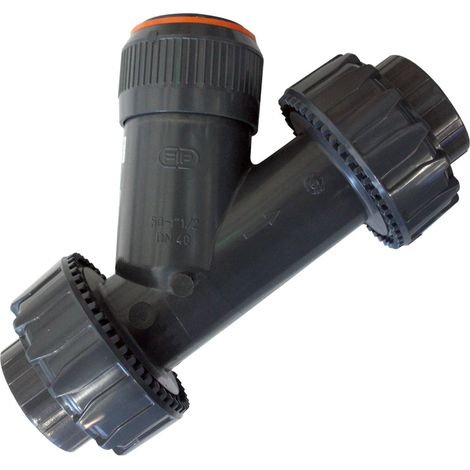 Fitt – Clapet anti-retour PVC Ø 63 mm – Manchons femelles à coller – Joints EPDM – Filetage plomberie pour installations professionnelles (1/4)