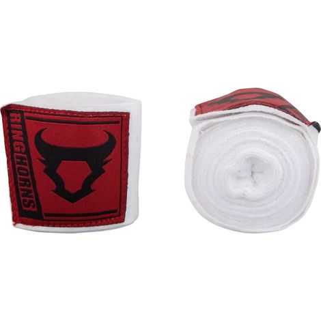 Ringhorns Charger 4M Boxbandagen Weiß (1/3)