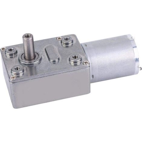 Grand moteur à engrenages à vis sans fin de torsion, réduction de vitesse de type Micro DC6V avec engrenages précis à billes Boîte de vitesses à engrenages à couple élevé(10RPM) (1/5)