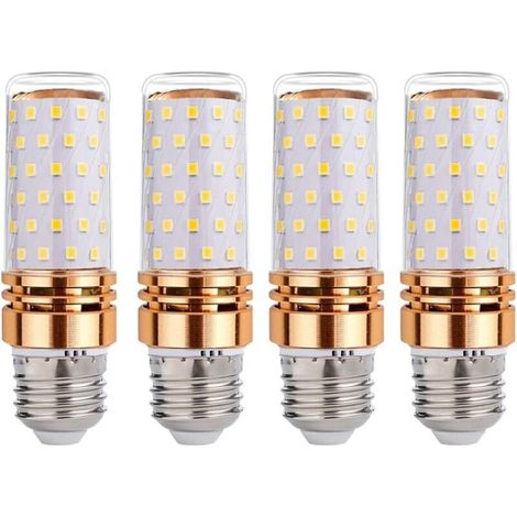 Lot de 4 Ampoules LED E27 16W, Équivalent 100W Halogène, 1600LM Blanc Froid 6000K, 360° Angle de Faisceau, Non Dimmable, 200-240V (1/5)