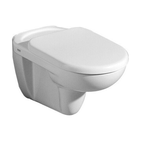 Abattant WC MANGO avec couvercle, charnières chromé blanc GEBERIT