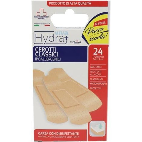 MAURY'S CEROTTI CLASSICI 7X2CM IN CONFEZIONE DA 24PZ