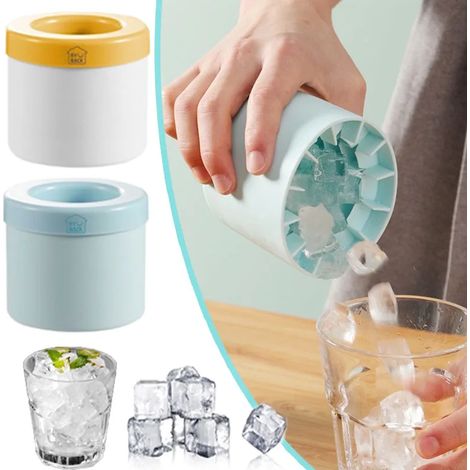 Bac à glaçons rond - Permet de réaliser 60 glaçons. Idéal pour le réfrigérateur et le congélateur. Accessoire de bar original. Parfait pour l'été - AquaForge (1/5)