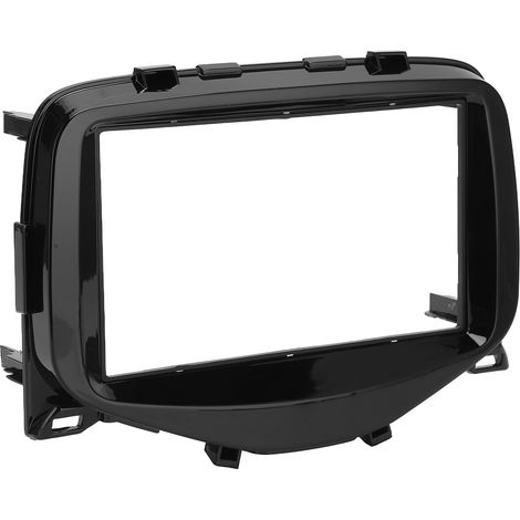 Autoradio 2DIN Kit de Montage Panneau Central Tableau de Bord pour Toyota Aygo 2014-2015, Cadre de Garniture de Remplacement (1/5)
