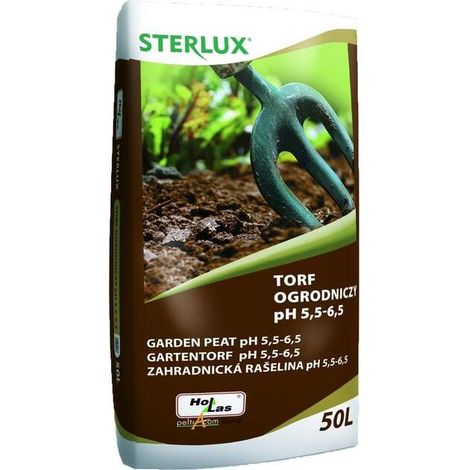 Tourbe horticole pH 5,5-6,5 50 L Sterlux agaris