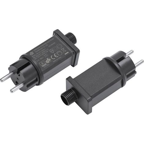 Alimentatore LED 12V IP44 – Trasformatore a bassa tensione da 15W (confezione da 2) per luci natalizie e illuminazione esterna